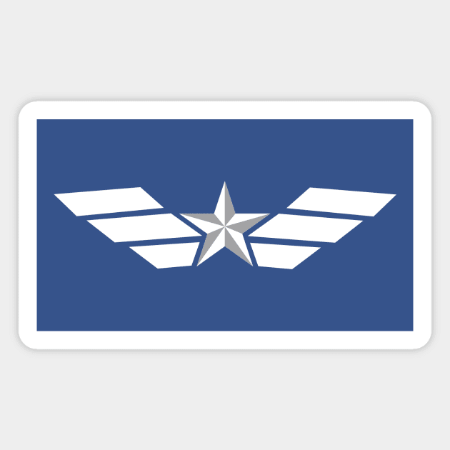 Stars and Stripes Magnet by RustedSoldier